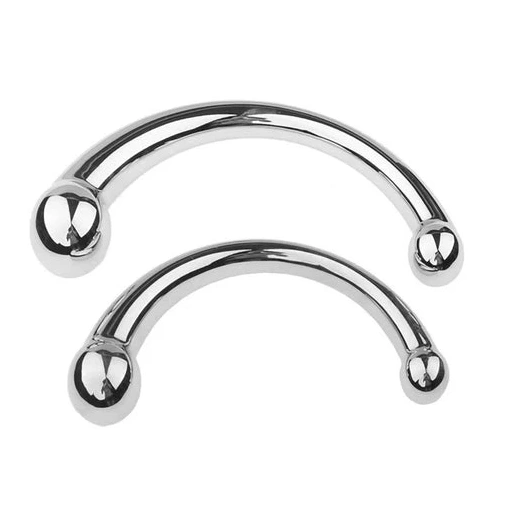 Hook Stainless Anal Ended Steel Double 5858 Elegant 0531